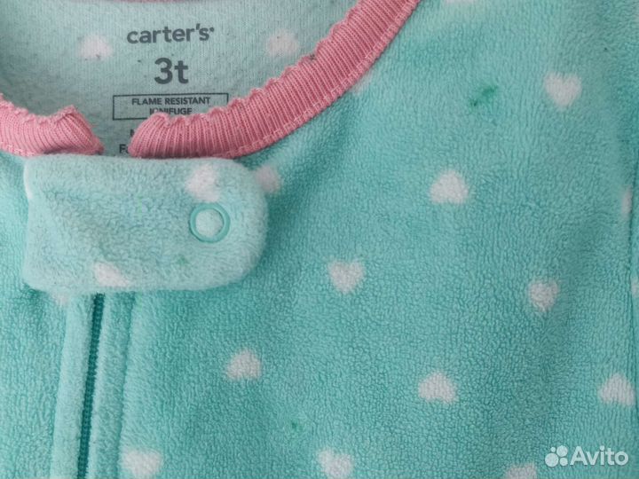 Слип на молнии Carters, 3t