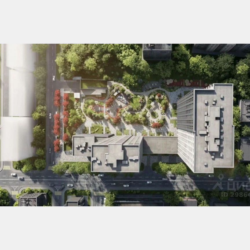 1-к. квартира, 27,9 м², 12/30 эт.