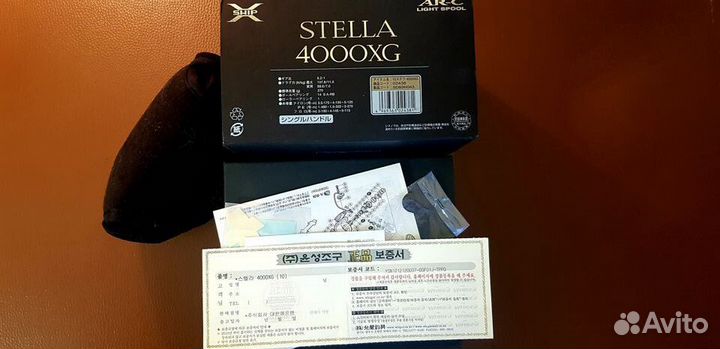 Катушка Shimano 10 stella 4000 XG