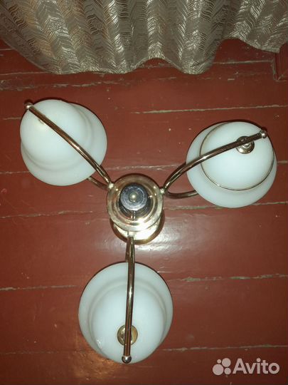 Люстра потолочная бу