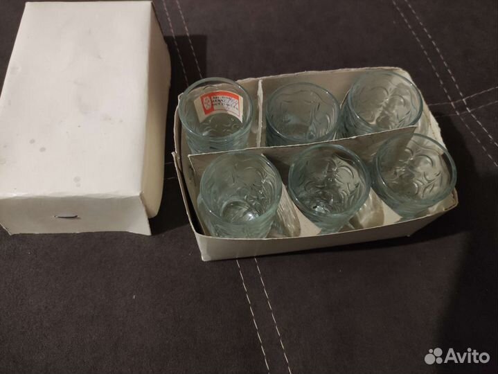 Хрустальные рюмки СССР