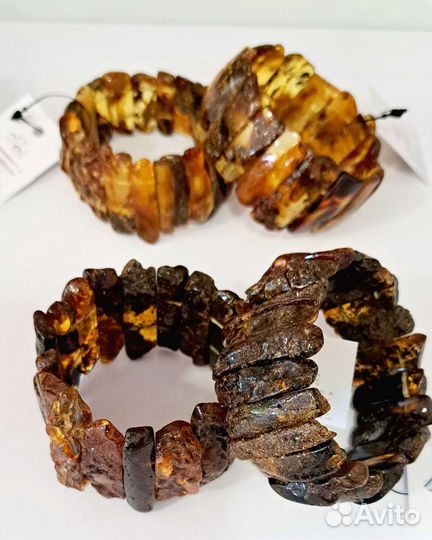 Лечебный браслет из янтаря