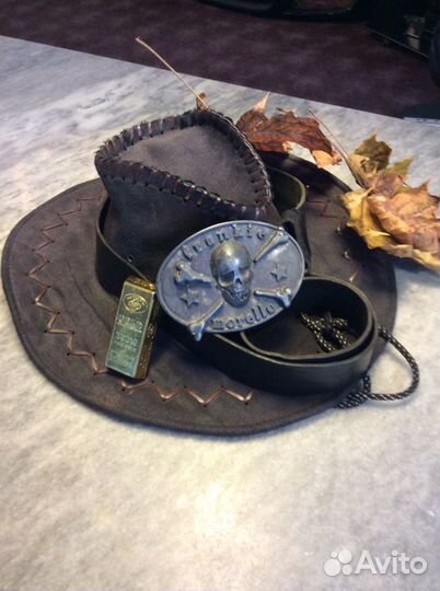 Ремень кожаный