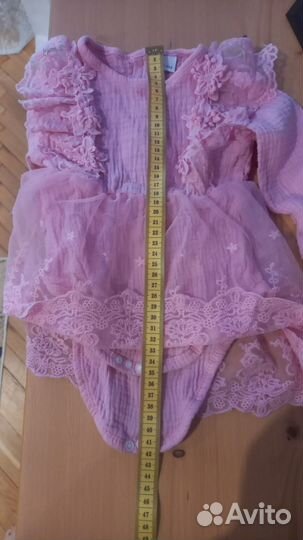 Платье боди для девочки