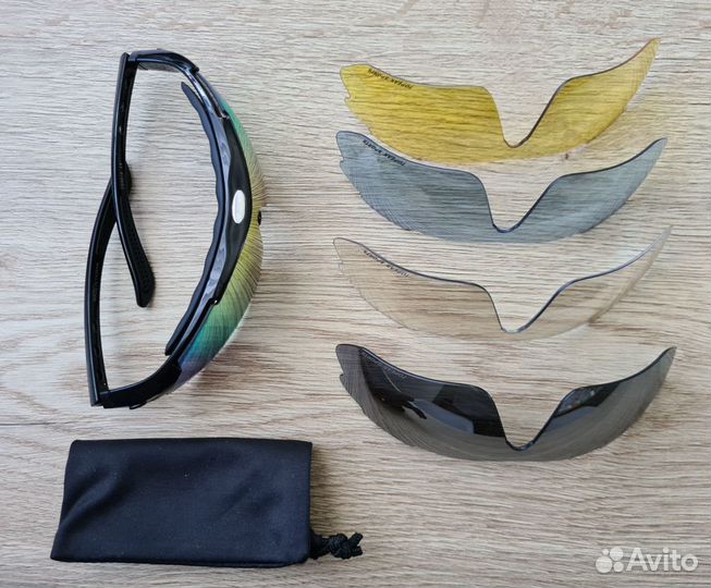 Солнцезащитные очки спортивные (сменные линзы)