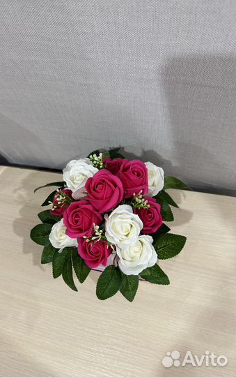 Букет из мыльных роз, подарок