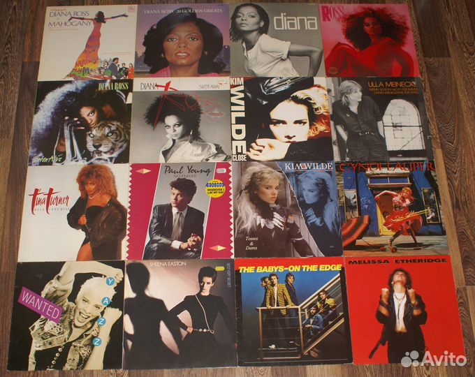 Хиты 80х на импортном виниле