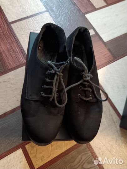 Ботинки замша размер 39