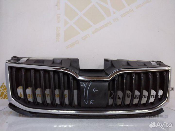 Решетка радиатора Skoda Octavia A7 5E3 рестайлинг