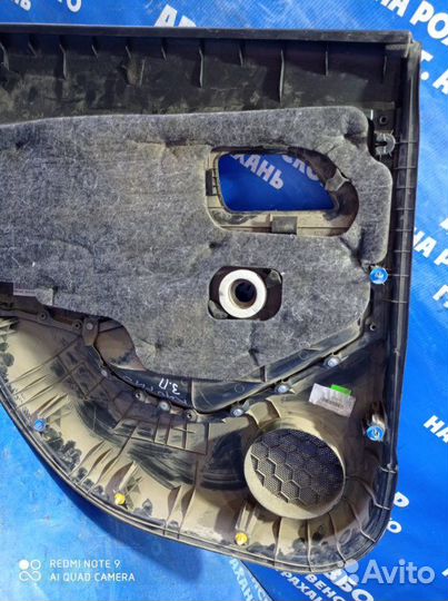 Задняя правая обшивка двери Kia Rio 3 седан 2013