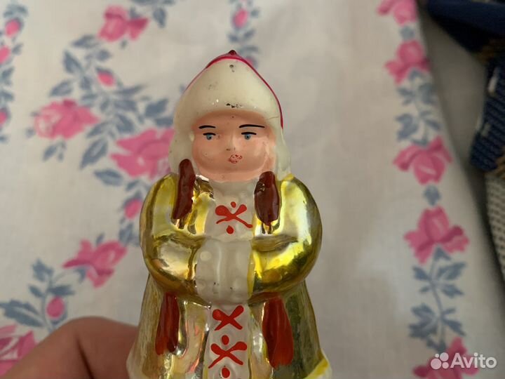 Ёлочная игрушка СССР на прищепке 