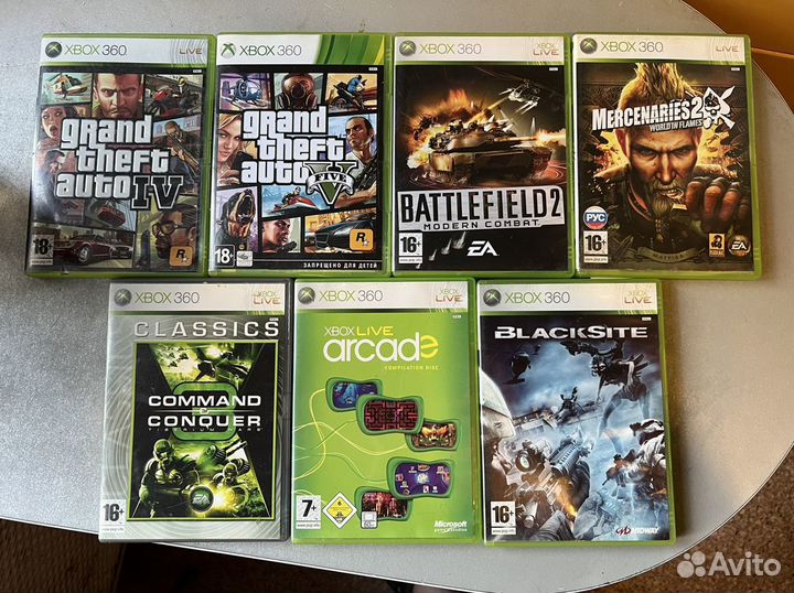 Игры на Xbox 360 Лицензия (см. описание)