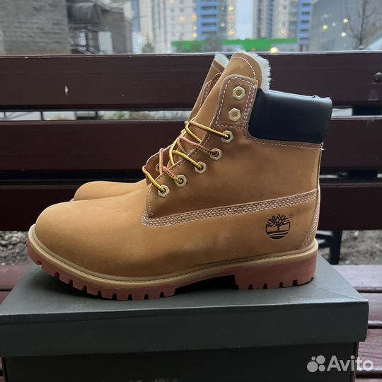 Ботинки Зимние Timberland Оригинал с Мехом