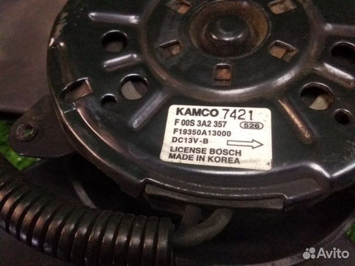 Вентилятор радиатора Nissan Tiida SC11X HR16DE