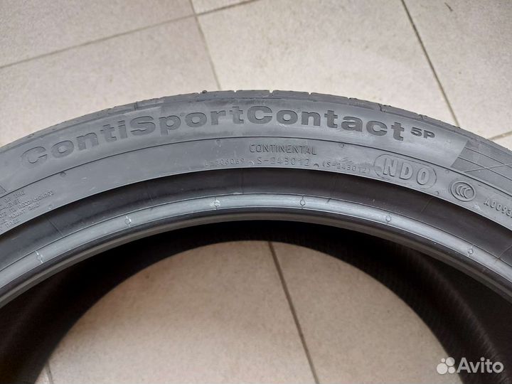 Continental ContiSportContact 5P 275/35 R21 и 315/30 R21