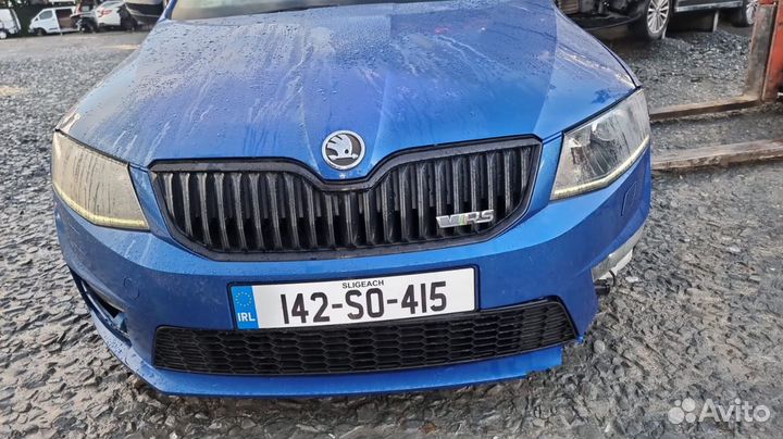 Стойка передняя левая skoda octavia A7 2014