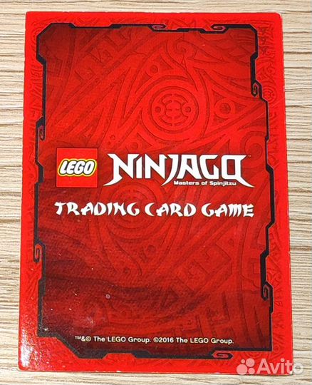 Карточка Lego Ninjago Энерджи Джей