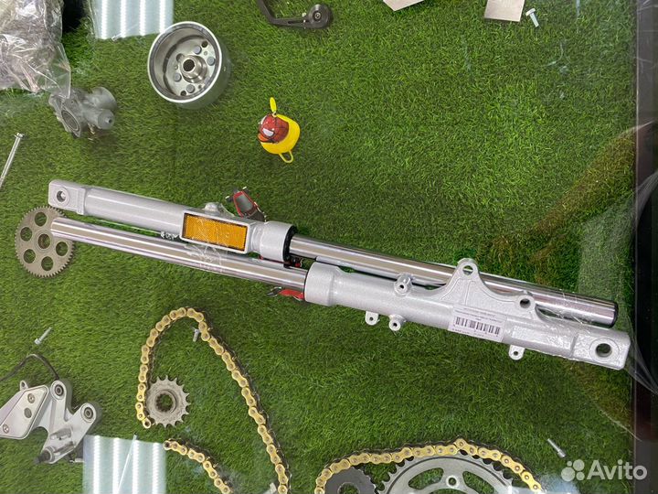 Перья вилки амортизаторы передние YBR125 YBR 125