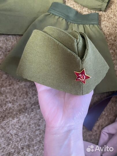 Костюм для девочки на 9 мая
