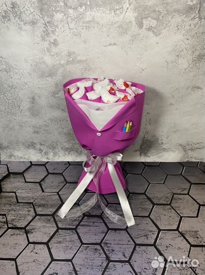 Букет из вкусных конфет