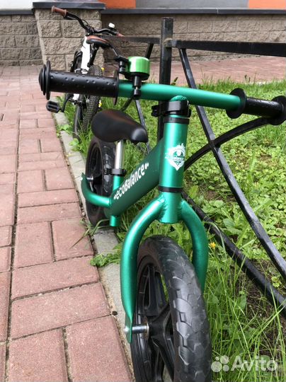 Беговел ecoBalance Next, зеленый