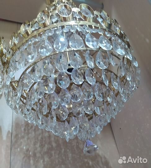 Люстра хрустальная