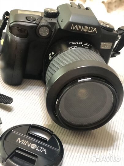Пленочный фотоаппарат minolta