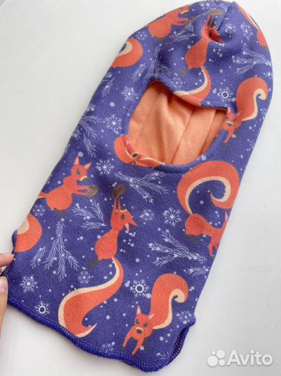 Шапка шлем для девочки новая