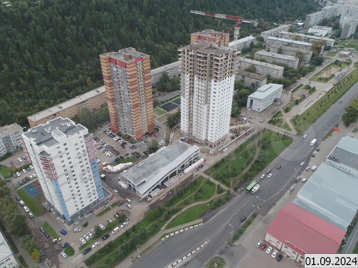 2-к. квартира, 52,3 м², 12/25 эт.