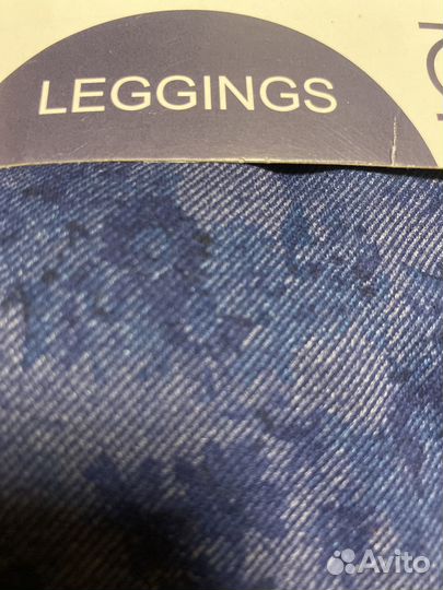 Легинсы лосина раз S/M синего цвета Johanina