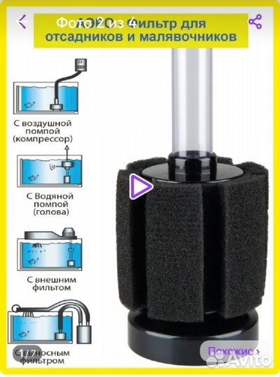 Принадлежности для аквариума