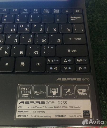 Нетбук ноутбук acer Aspire One D255