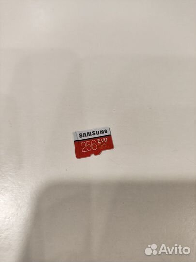 Карта памяти MicroSD Samsung Evo plus 256gb