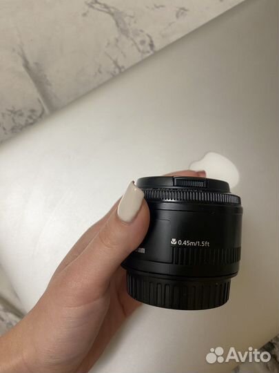 Объектив canon ef 50mm f 1.8 I I