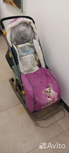 Коляска санки