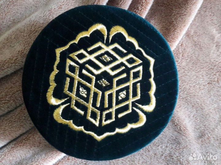 Тюбетейка с башкирским узором