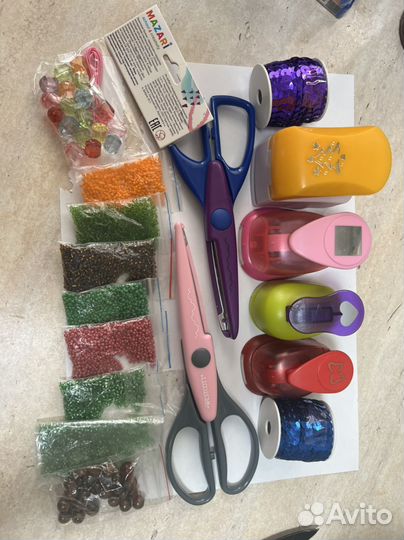 Фигурные дыроколы и ножницы