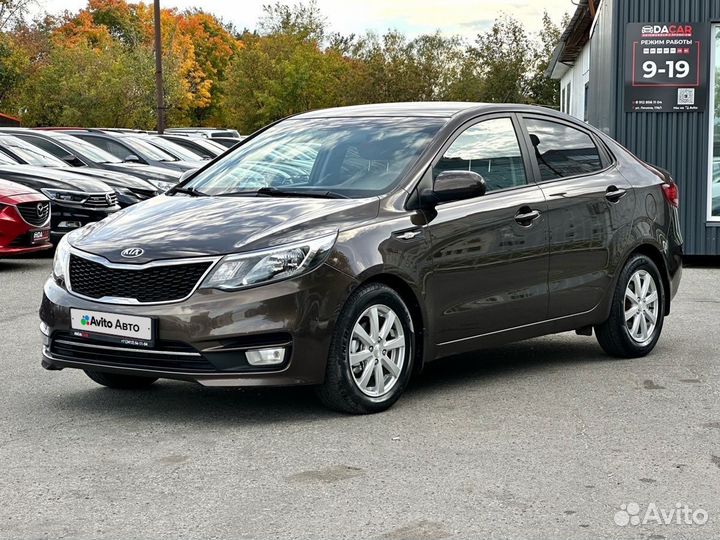 Kia Rio 1.4 AT, 2015, 131 650 км