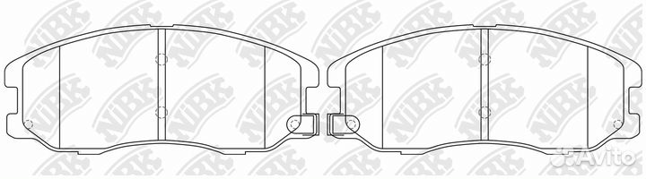 Колодки тормозные chevrolet captiva/opel antara 2