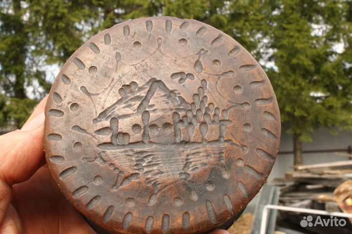 Шкатулка деревянная СССР