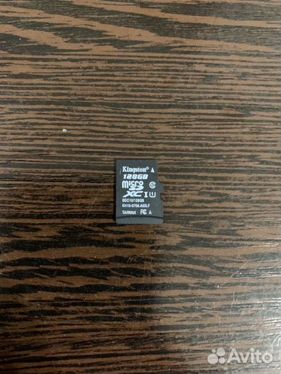 Карта памяти MicroSD kingston 128gb