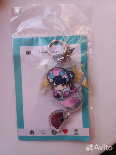 Брелок Genshin impact