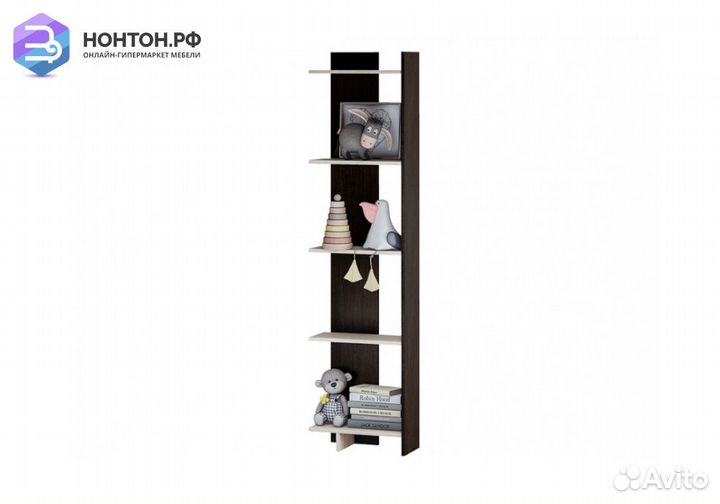 Стеллаж Бейсик 2 венге / лоредо