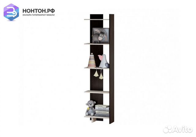 Стеллаж Бейсик 2 венге / лоредо