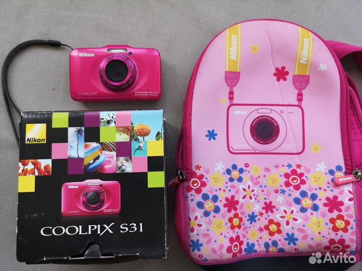Детский фотоаппарат nikon coolpix S31