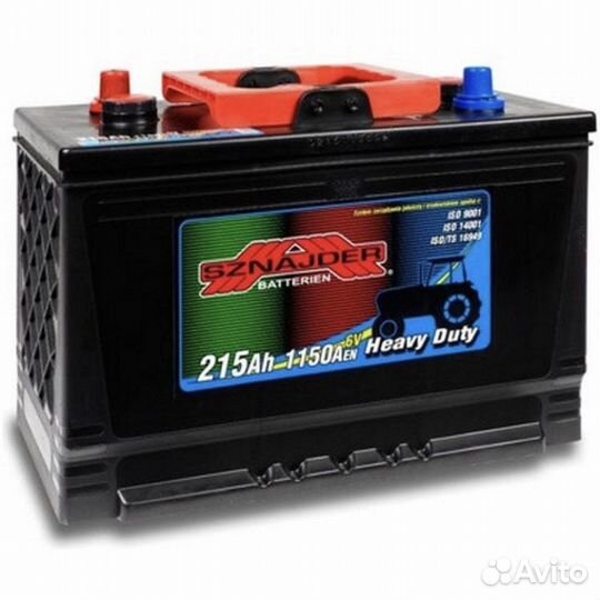 Аккумулятор Sznadjer 215Ah 1150A любая полярность