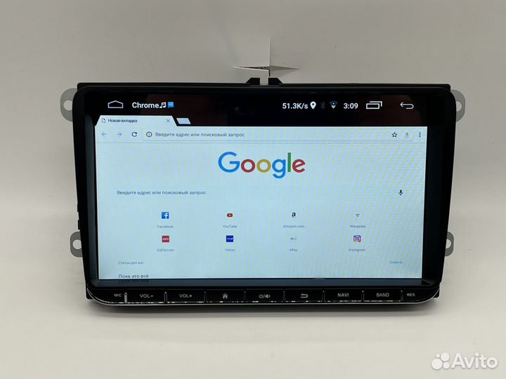 Volkswagen магнитола на андроиде