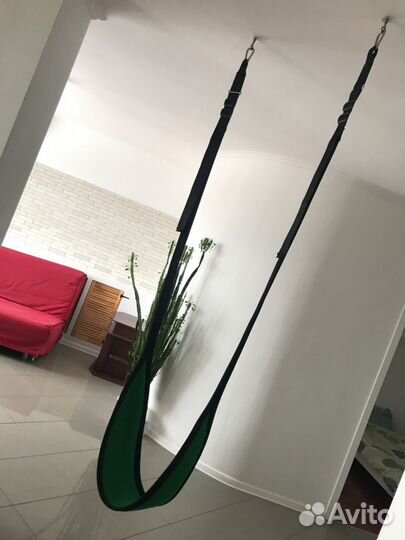 Тканевый гамак-качели