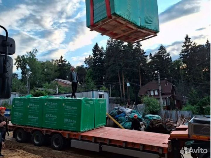 Вкблок D600, D400 Газобетонные блоки / Пеноблоки