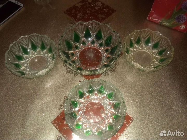 Набор Хрустальных Салатников